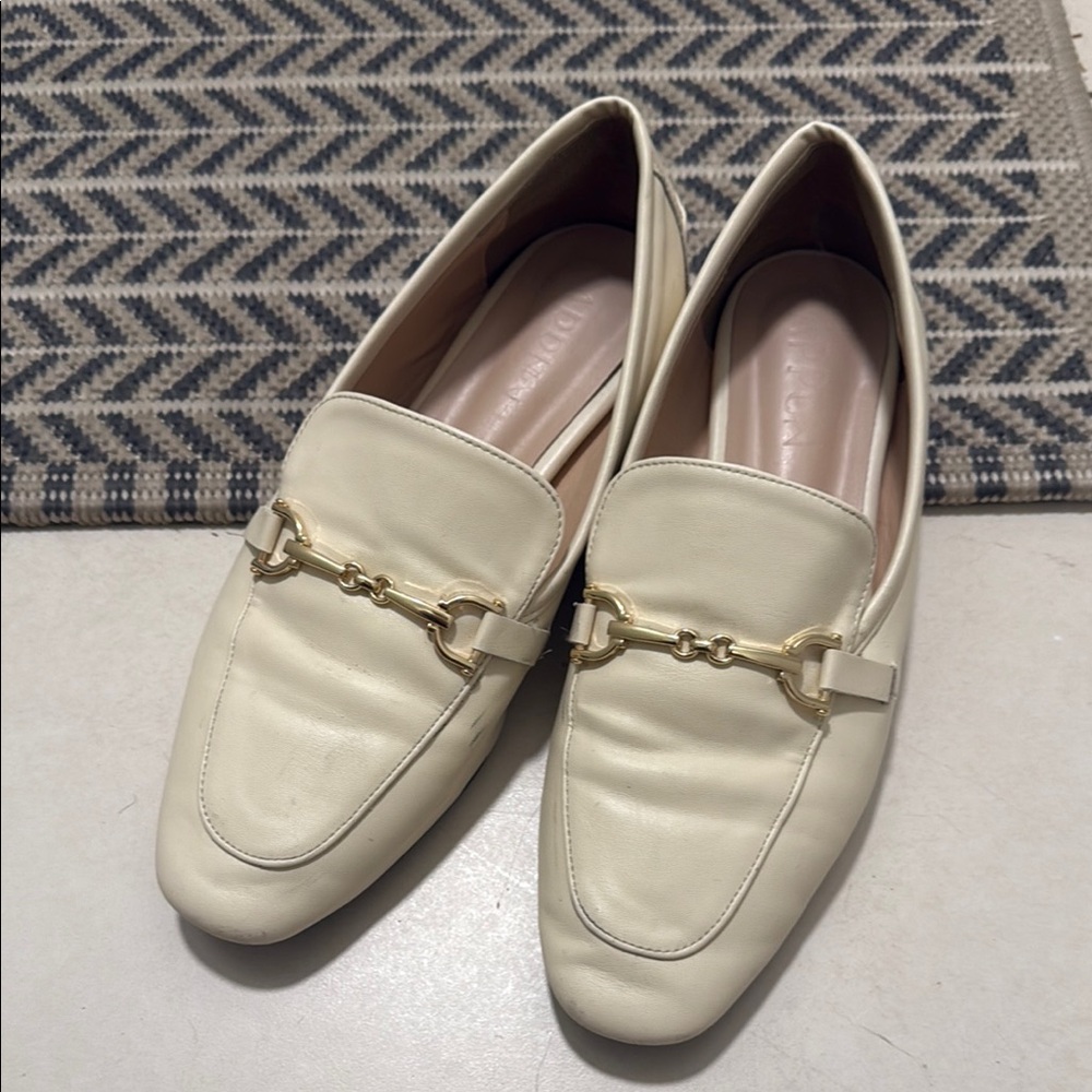 Sappun Korean Cream Loafers
